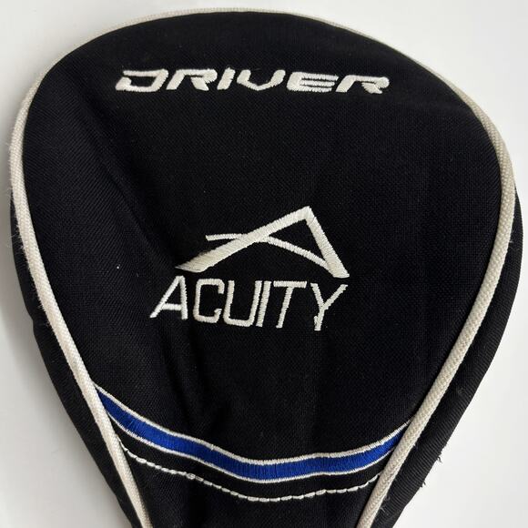 Acuity Catalyst Golf Club Headcover Driver Black Tail Sock Black Golfing Sports - Picture 2 of 8